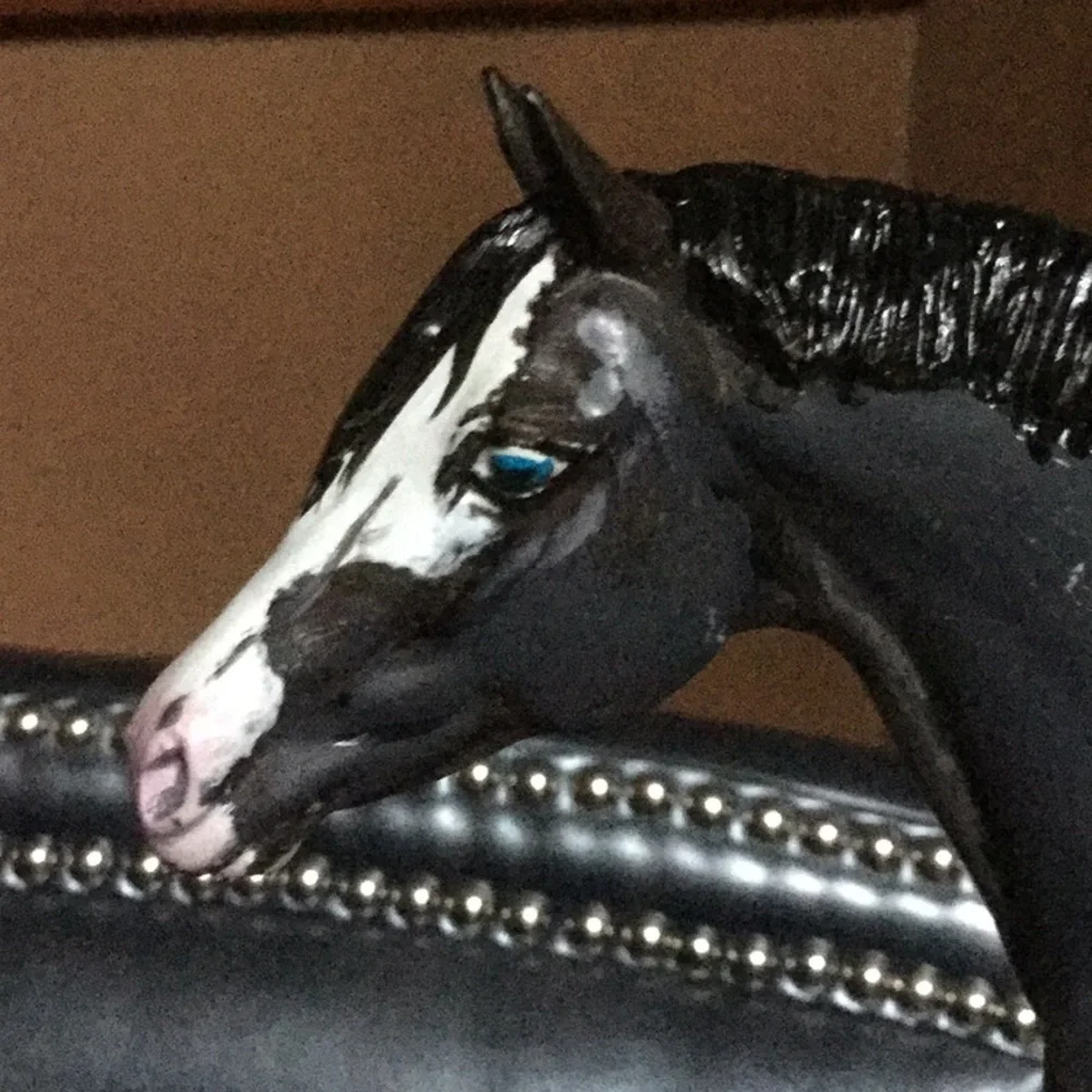 OOAK ARTISAN spotted pony  Breyer horse custom collectable equestrian  cowgirl - Picture 3 of 14